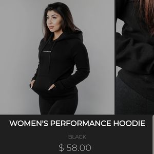 NEW Alphalete full length hoodie